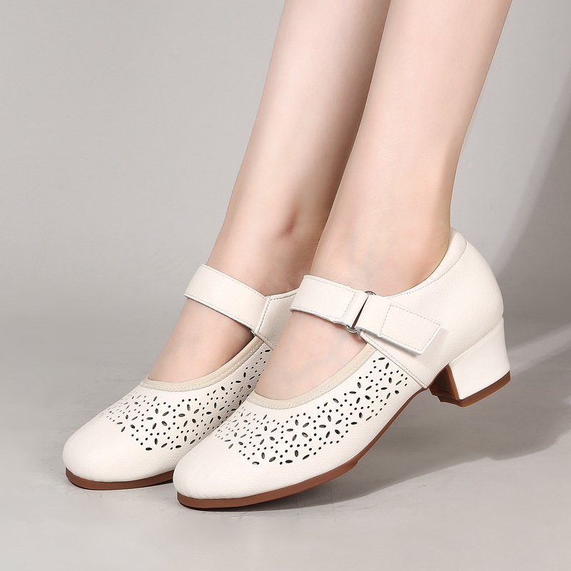 Tanzschuhe 2025 Neues Modell für Damen, weiche Sohle, Lehrer-Körpertrainingsschuhe mit quadratischer Sohle, Lateinamerikanische Tanzschuhe_voghion.com