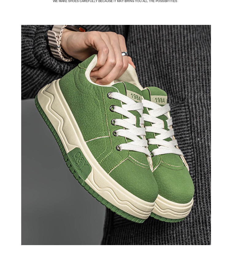 Chaussures décontractées homme sportives compensées élégantes_voghion.com
