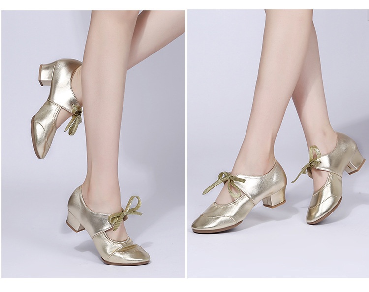 Latijnse dansschoenen voor dames met zachte zool moderne dans_voghion.com