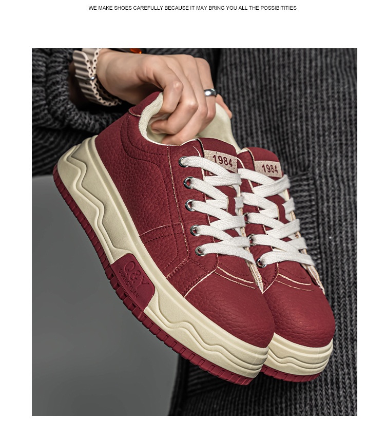 Chaussures décontractées homme sportives compensées élégantes_voghion.com