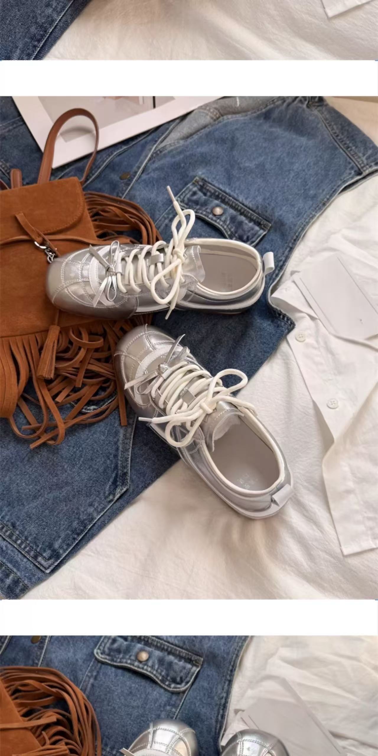 Silver Mary Jane Dance Shoes With Soft Sole For Comfortable Feet_voghion.com