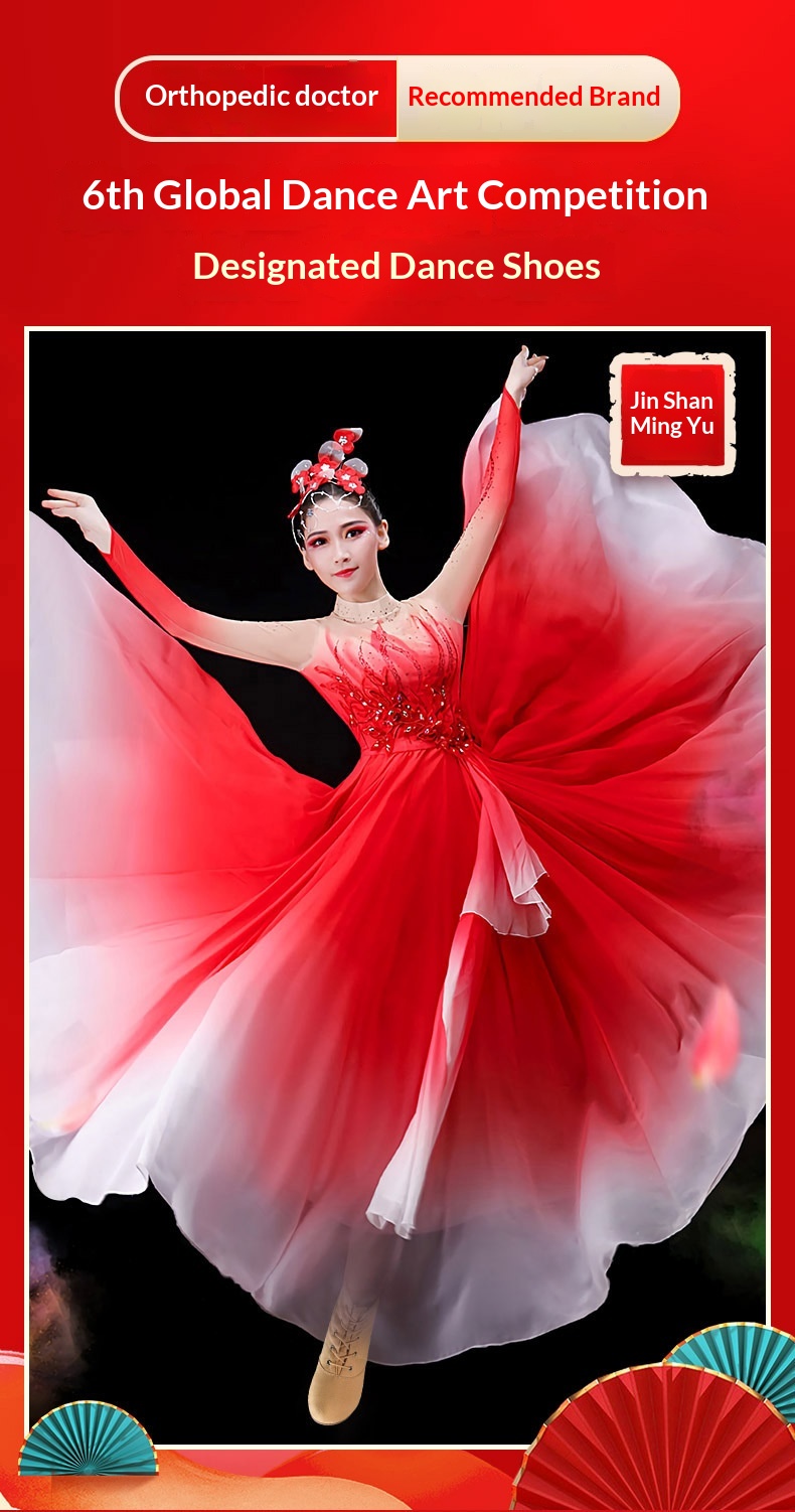 Professional Dance Shoes For Women And Children Soft Sole Practice_voghion.com