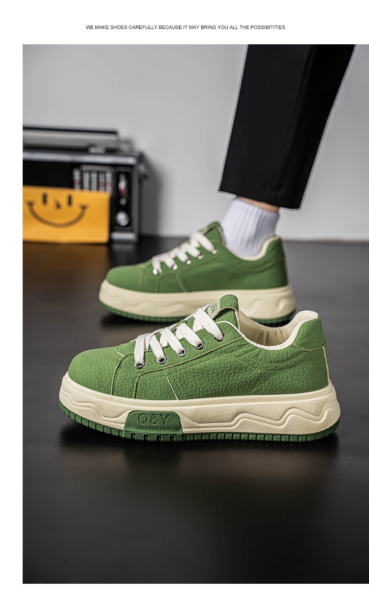 Chaussures décontractées homme sportives compensées élégantes_voghion.com