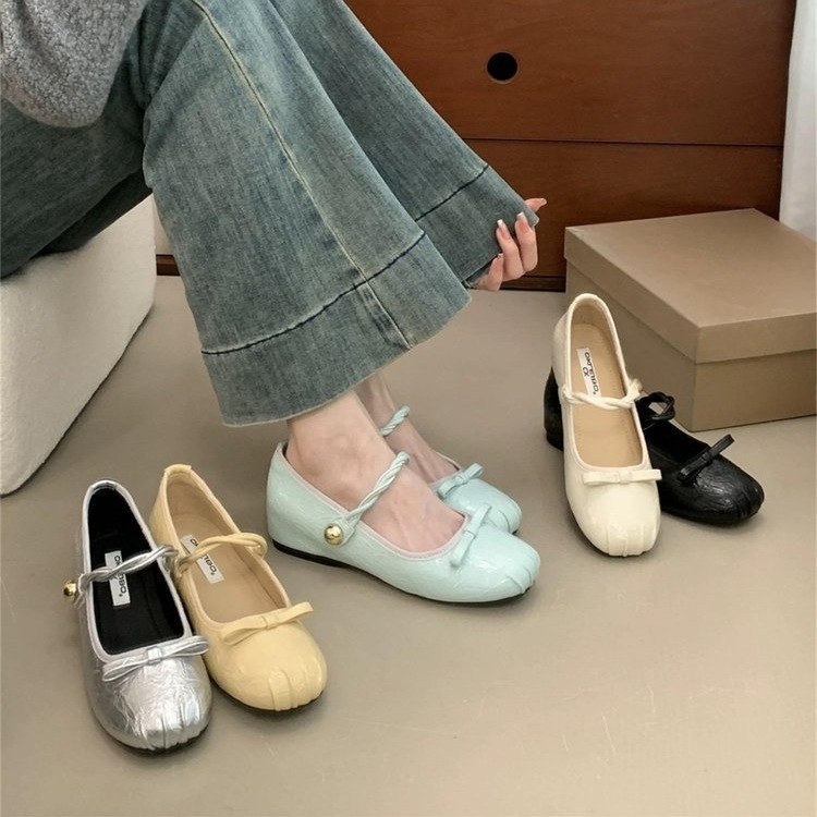 Dance Shoes Stunning Height Increasing Single For Women 2025 New Spring Summer Dress Mary Jane Ballet Gentle Style Evening Shoes_voghion.com