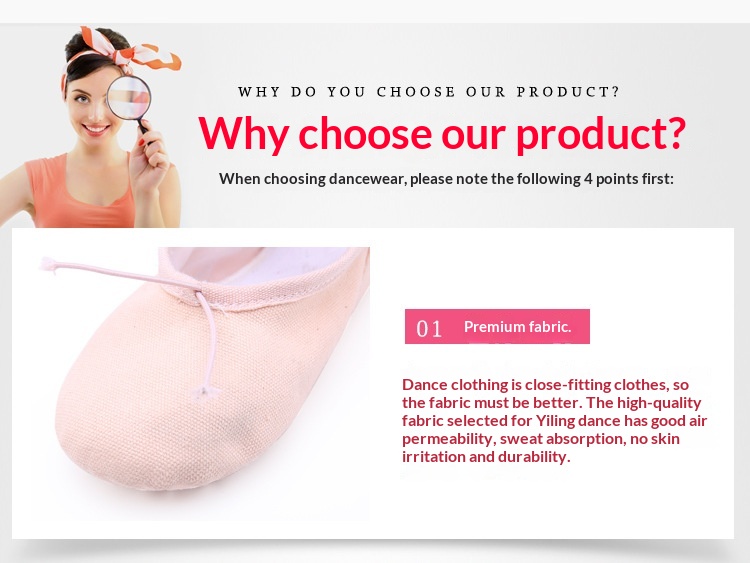 Ballet Dance Shoes For Women Soft Sole Pointe Practice Footwear_voghion.com
