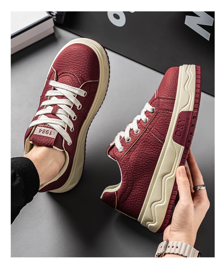 Chaussures décontractées homme sportives compensées élégantes_voghion.com