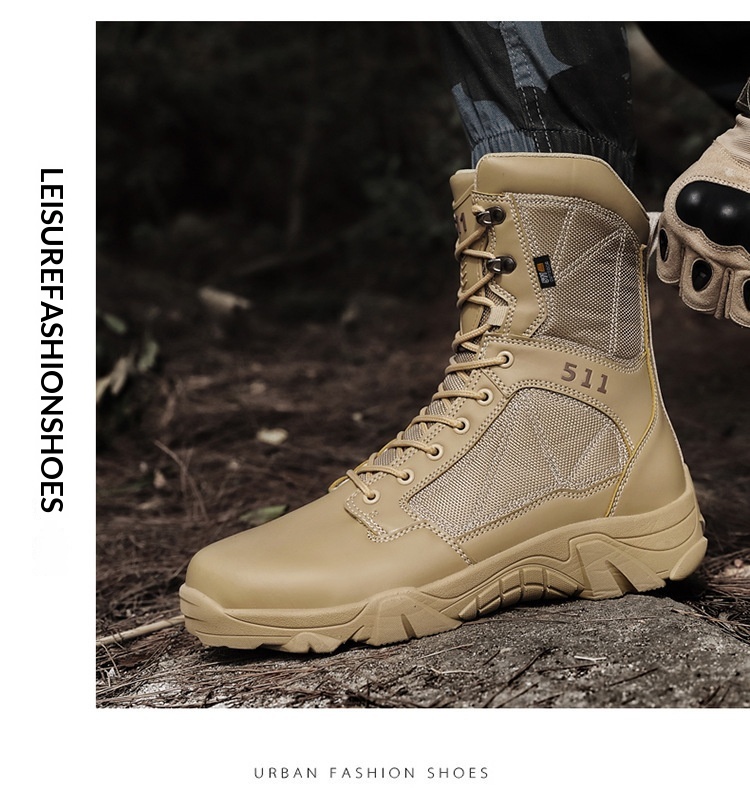 Britische Herren Desert Boots Combat Trainingsschuhe Arbeitsstiefel_voghion.com