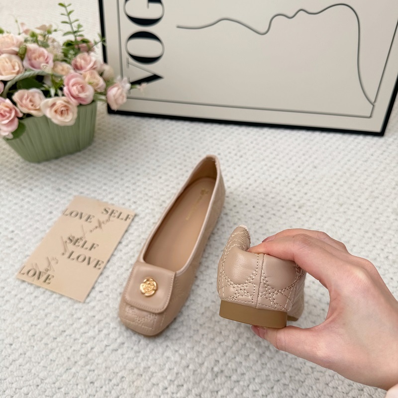 Women's Retro Mary Jane Dance Shoes With Diamond Pattern_voghion.com