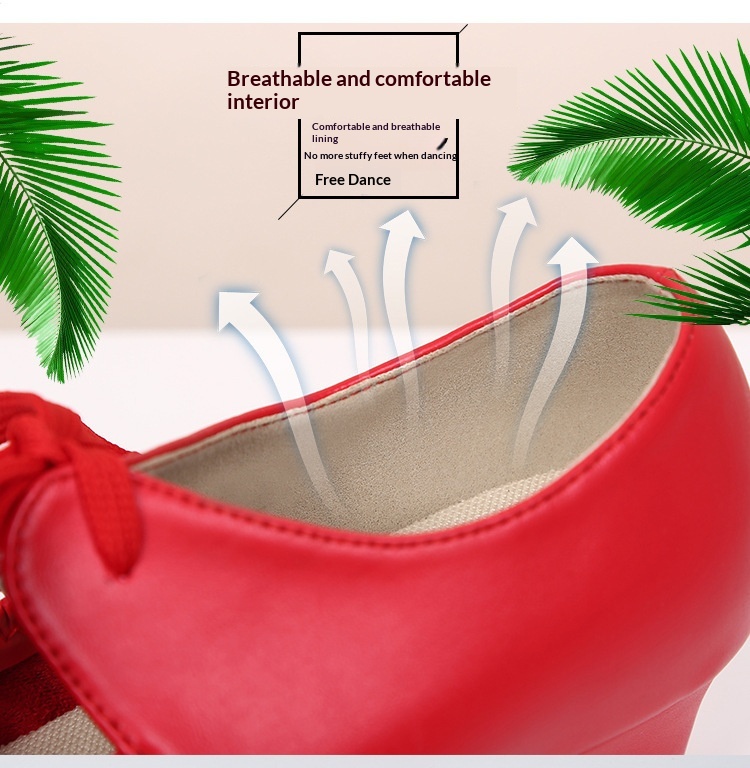 Latijnse dansschoenen voor dames met zachte zool moderne dans_voghion.com