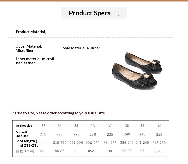 Flache Tanzschuhe Für Damen Mit Perlen Und Weicher Sohle_voghion.com