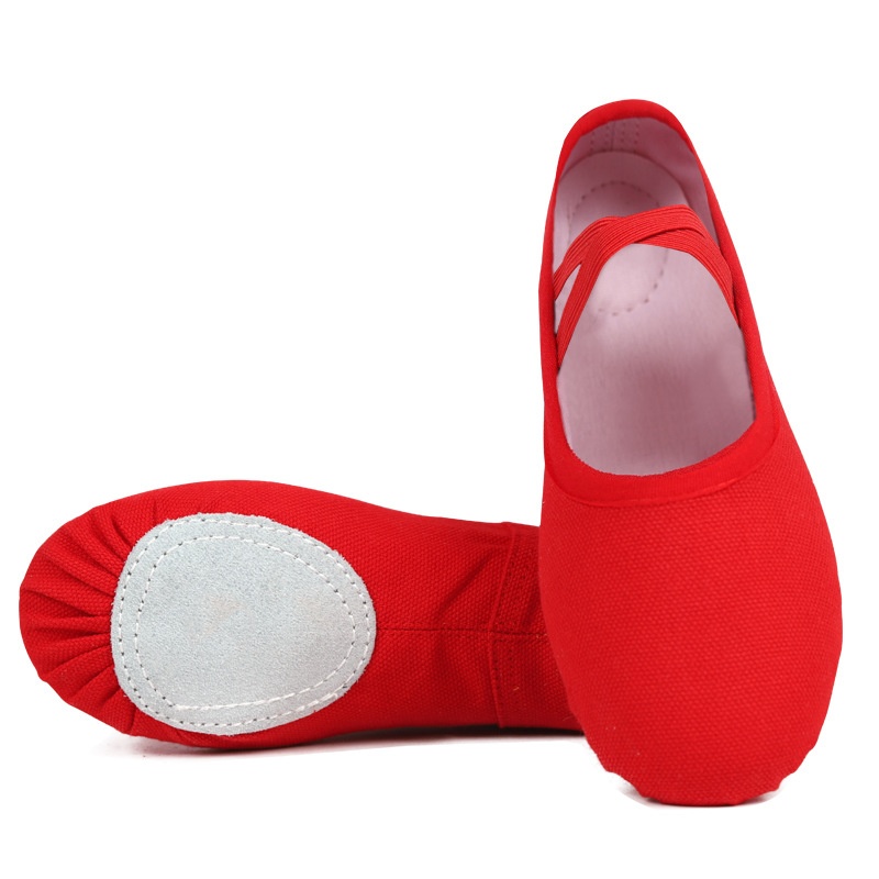 Chaussures de danse pour filles patte de chat rose souples_voghion.com