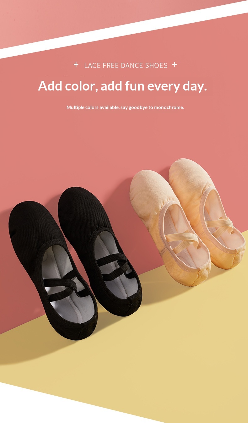 Sapatilhas de ballet para menina forro polar sola macia dança_voghion.com