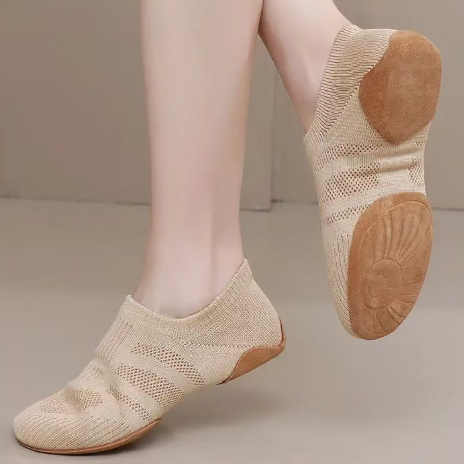 Dance Shoes Cheerleading Chinese Cross-border Jazz Practice Non-slip Breathable Ballet Dance Shoes, Wholesale From Manufacturer_voghion.com