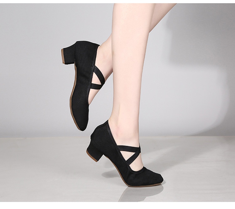 Latin dansschoenen dames met zachte zool voor ballroom dansen_voghion.com