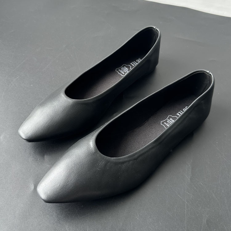 Ballet Dance Shoes For Women With Single Strap Flat Sole Design_voghion.com