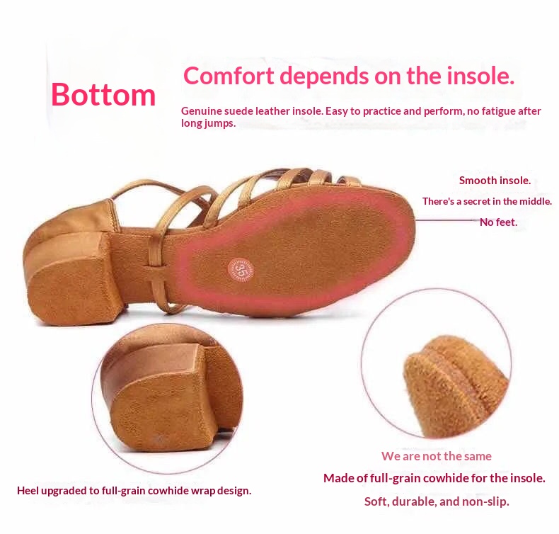 Kinder Latein Tanzschuhe Für Mädchen Weiß Anfänger Tanzschuhe_voghion.com