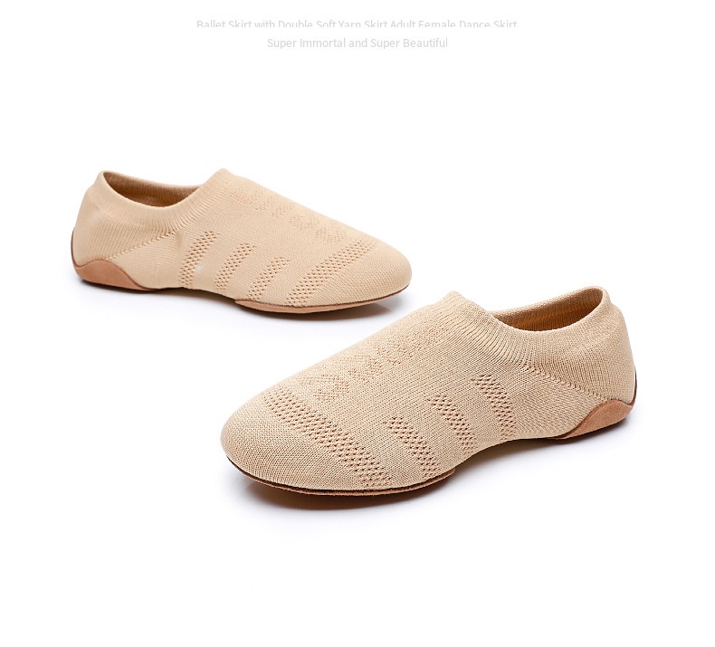 Comfortable Dance Shoes For Girls And Adults Soft Sole Practice_voghion.com