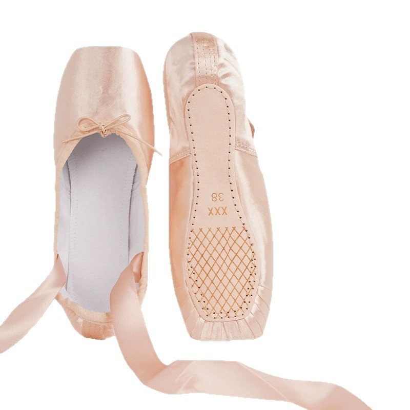 Tanzschuhe für den grenzüberschreitenden Ballett-Spitzensport mit Riemen, Kinder-Übungsschuhe, Tanzschuhe für Erwachsene (Großhandel)_voghion.com