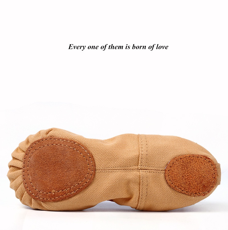 Ballettschuhe Für Kinder Mit Weicher Sohle Elastisch Ohne Schnürung_voghion.com