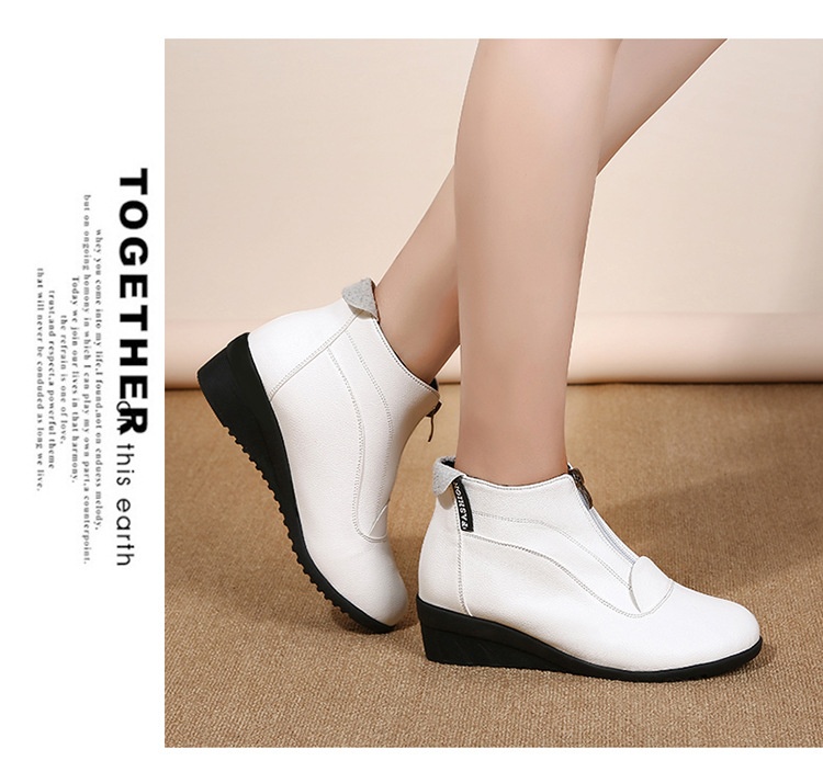 Women's Winter Dance Boots Flat Cold-proof Square Dance Shoes_voghion.com