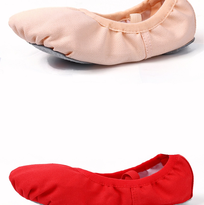 Ballettschuhe Für Kinder Mit Weicher Sohle Elastisch Ohne Schnürung_voghion.com
