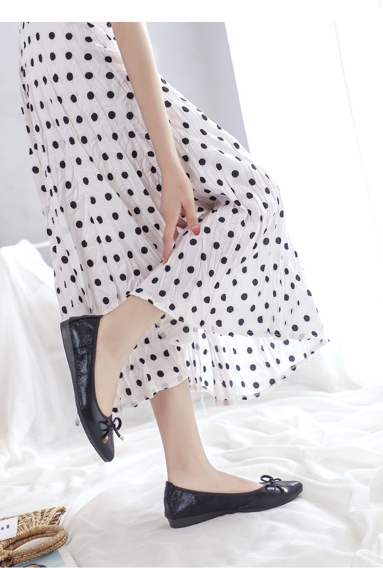 Schwarze Professionelle Damen Tanzschuhe Flach Aus Canvas_voghion.com
