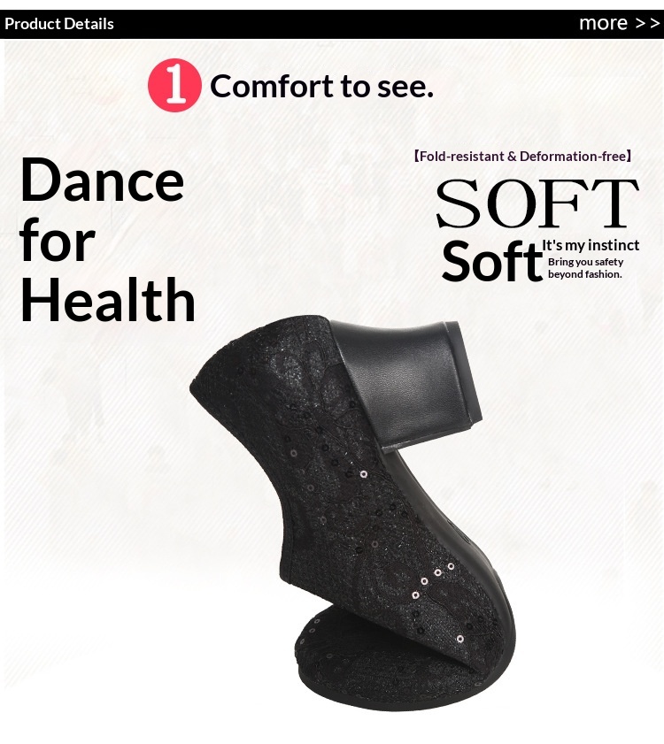 Latin Dance Shoes For Women Breathable Soft Sole Performance_voghion.com