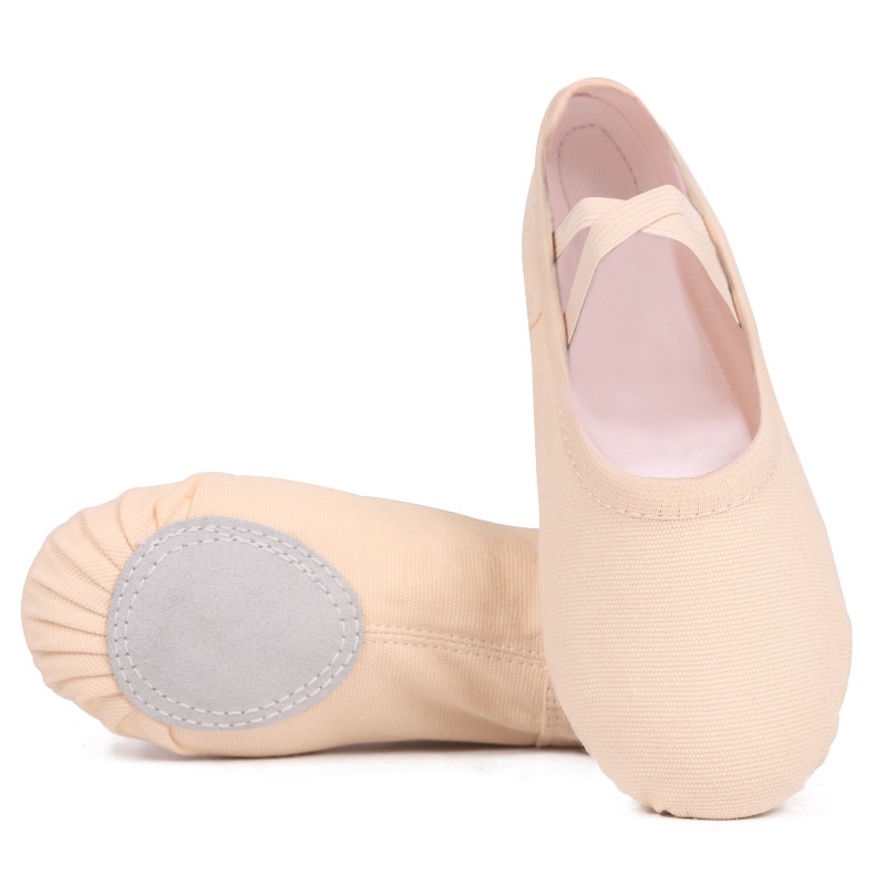 Chaussures de danse pour filles patte de chat rose souples_voghion.com