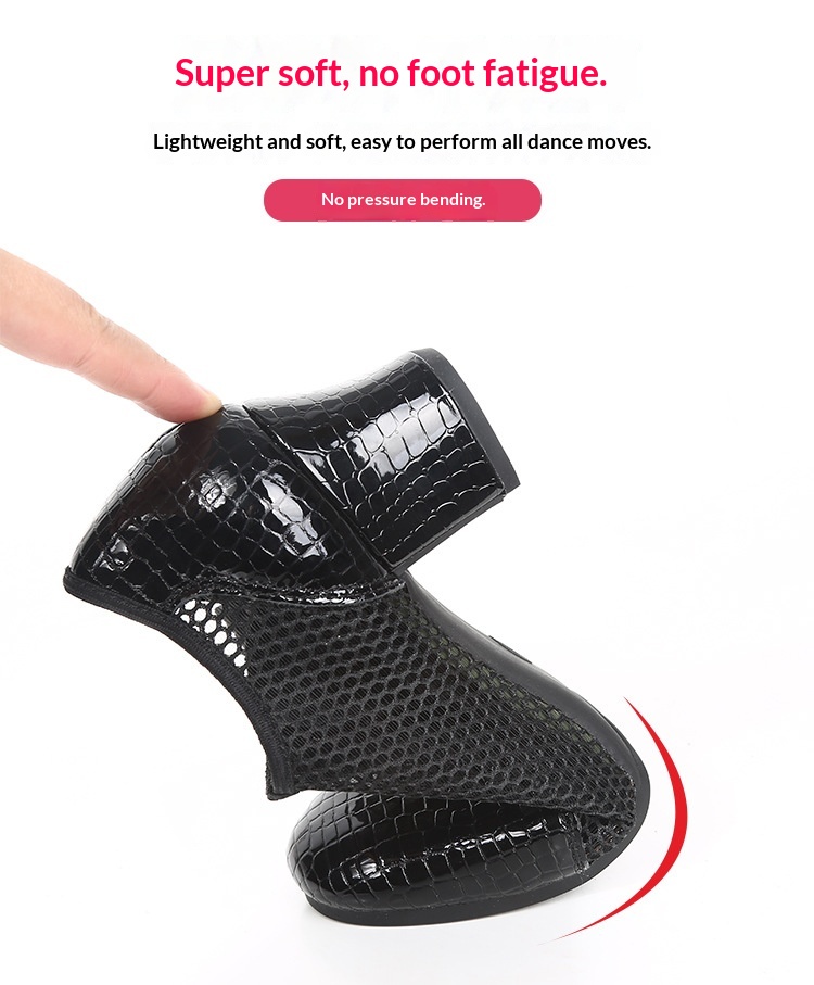 Dansschoenen van echt leer voor dames latijns balzaal dans_voghion.com