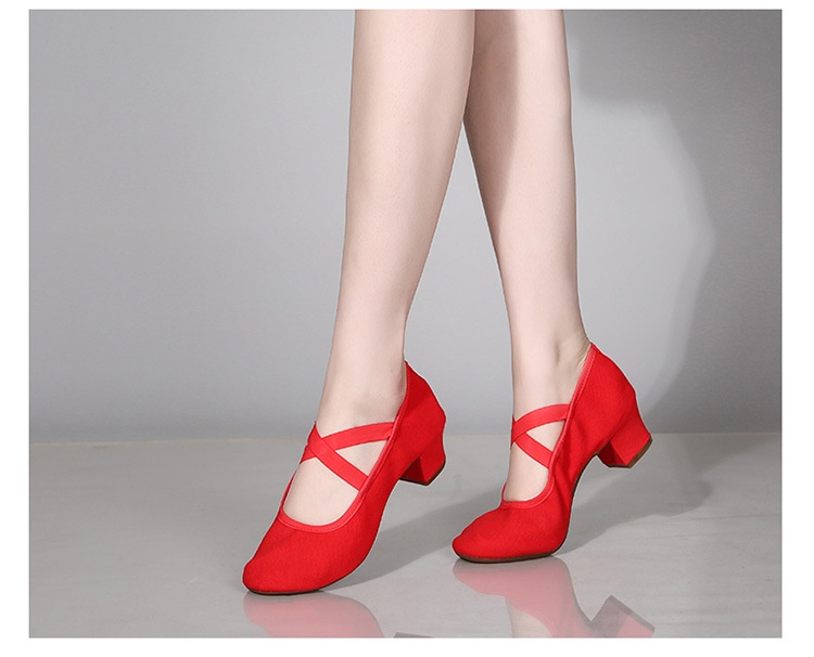 Latin dansschoenen dames met zachte zool voor ballroom dansen_voghion.com