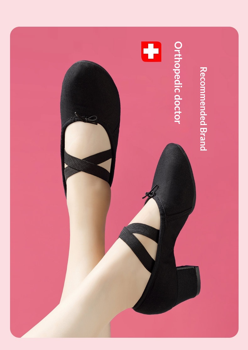 Breathable Women's Dance Shoes For Modern Ballet And Belly Dance_voghion.com