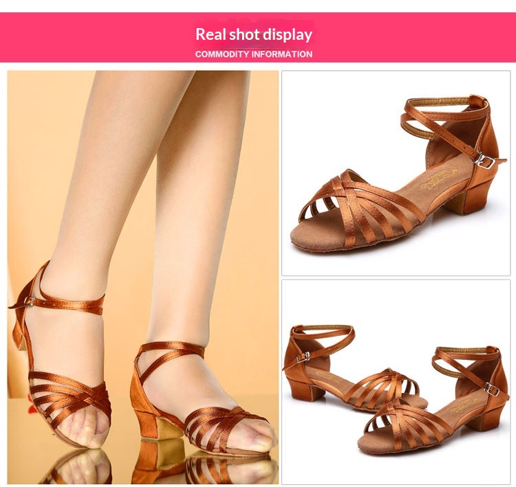 Kinder Latein Tanzschuhe Für Mädchen Weiß Anfänger Tanzschuhe_voghion.com
