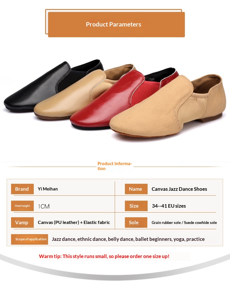 Damen Tanzschuhe Mit Elastischem Stoff Und Weicher Sohle Für Jazz_voghion.com