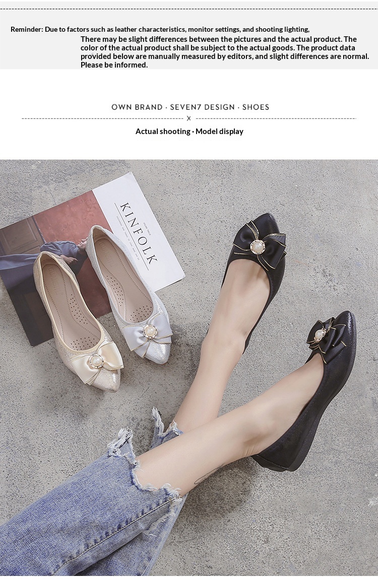 Flache Tanzschuhe Für Damen Mit Perlen Und Weicher Sohle_voghion.com