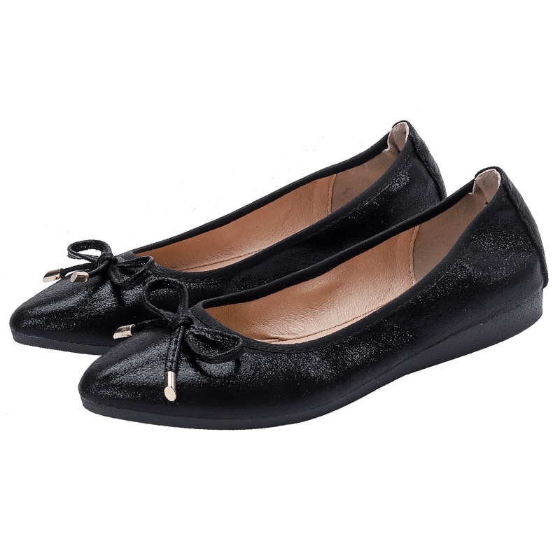 Tanzschuhe für Damen, schwarze flache Canvas-Schuhe für Flugbegleiterinnen, Hotelangestellte, Büro, Sommer, weiche Sohle, flache Öffnung, professionelle Arbeitsschuhe,_voghion.com