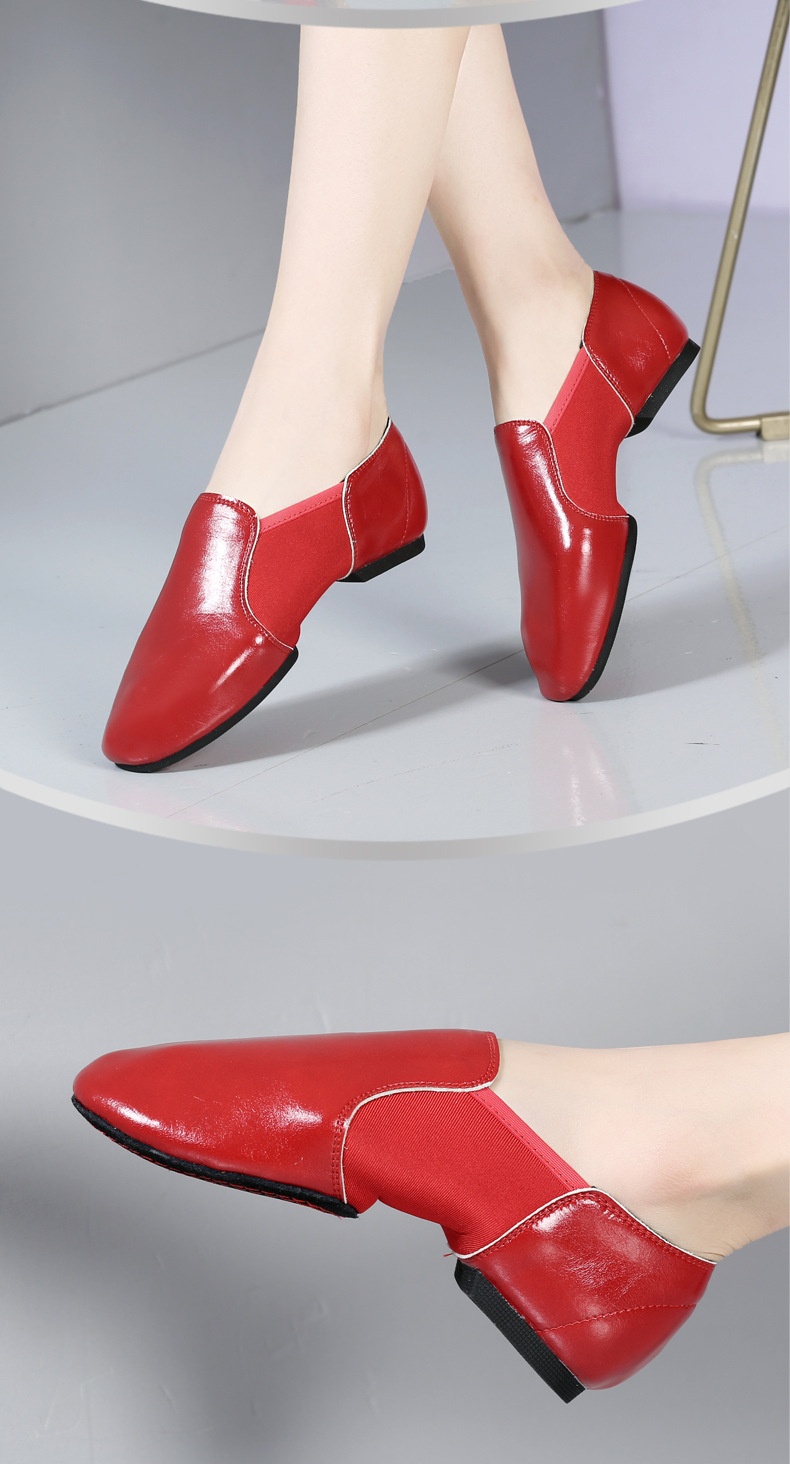 Damen Tanzschuhe Mit Elastischem Stoff Und Weicher Sohle Für Jazz_voghion.com