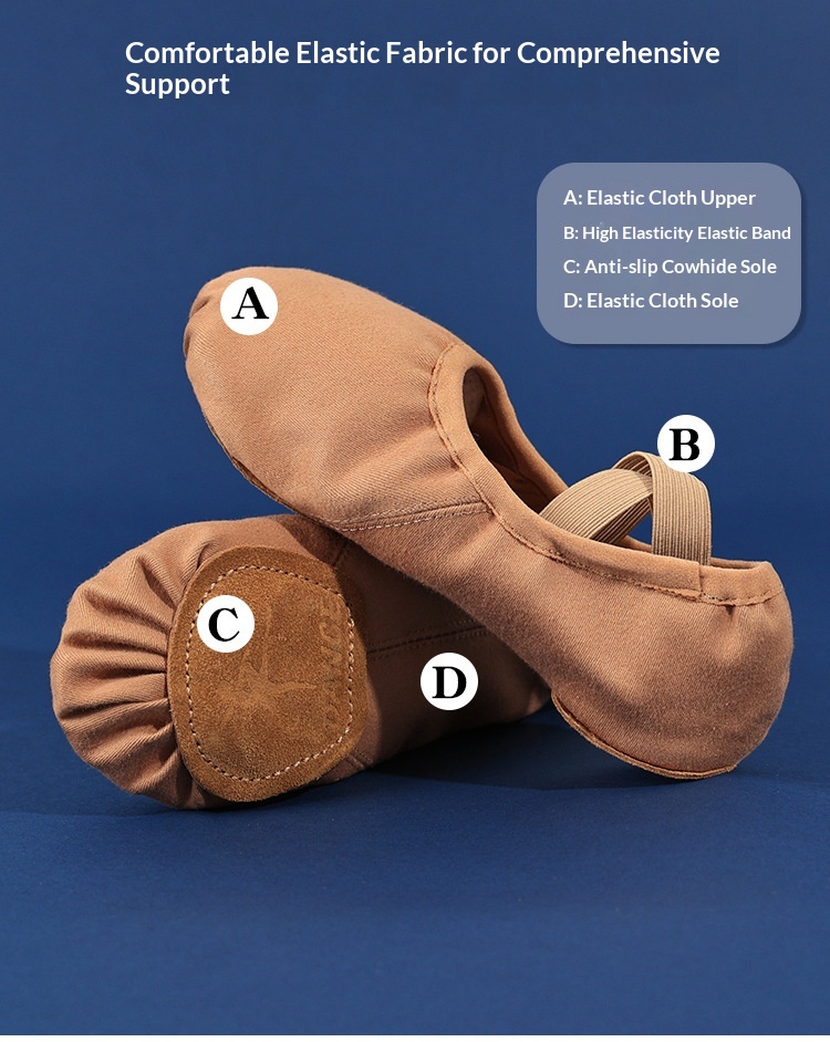 Scarpe da danza classica professionali per donna e bambina_voghion.com