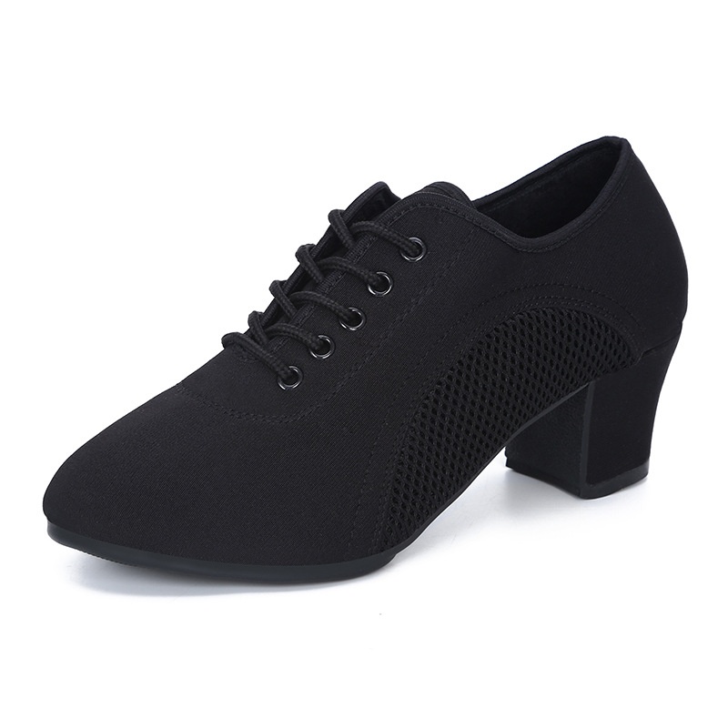 Dansschoenen voor dames, Latijns-Amerikaanse dans voor volwassenen, zachte vierkante matrozenschoenen voor docenten, ballroomdansschoenen met middelhoge hak voor alle seizoenen_voghion.com