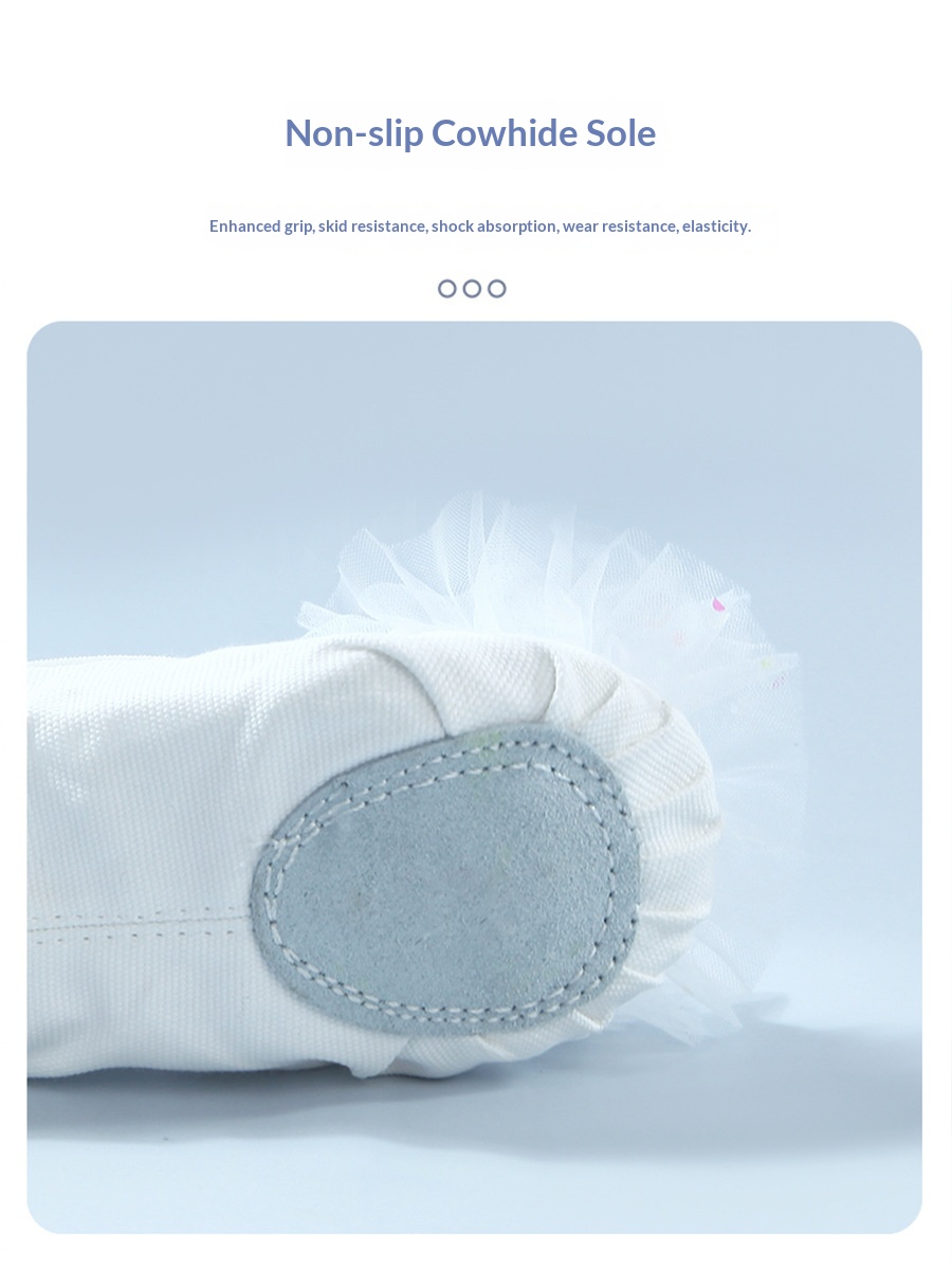 Childrens Soft Sole Dance Shoes For Practice And Performance_voghion.com