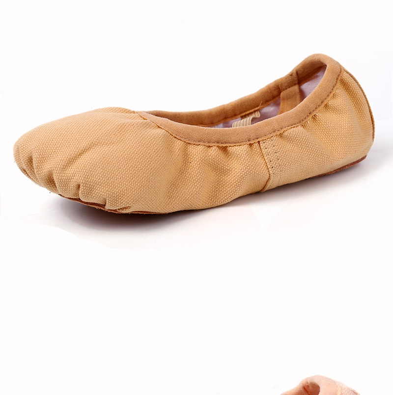 Ballettschuhe Für Kinder Mit Weicher Sohle Elastisch Ohne Schnürung_voghion.com