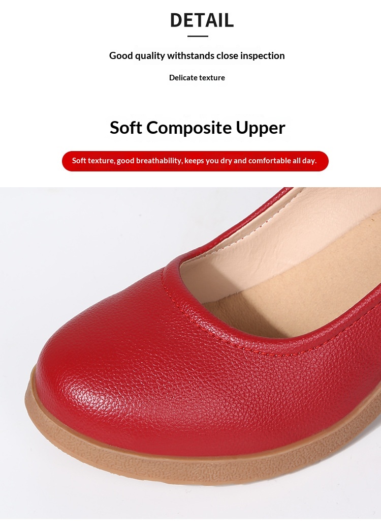 Comfortable Mid-heel Dance Shoes For Women Soft Sole Dancing Footwear_voghion.com