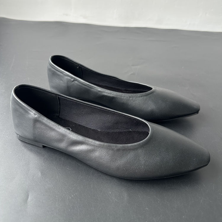 Ballet Dance Shoes For Women With Single Strap Flat Sole Design_voghion.com