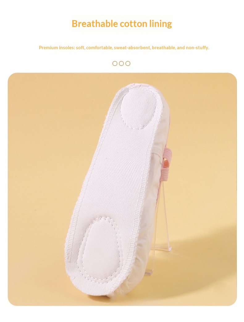 Chaussons de danse classique chinois pour fille semelle souple_voghion.com