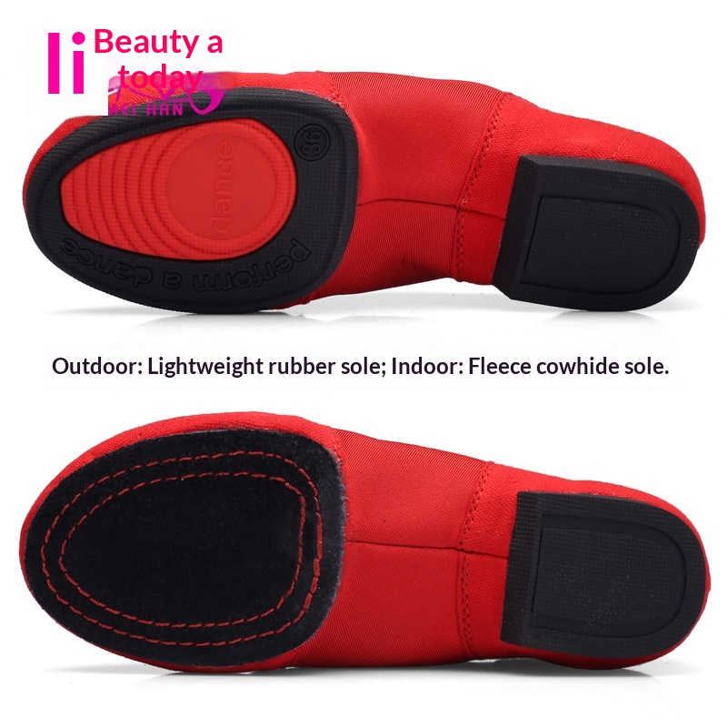 Yimeihan Tanzschuhe mit weicher Sohle, Übungsschuhe für Damen, elastisches Material, Jazz-, Yoga-, Ballett- und Körpertanzschuhe für Erwachsene_voghion.com