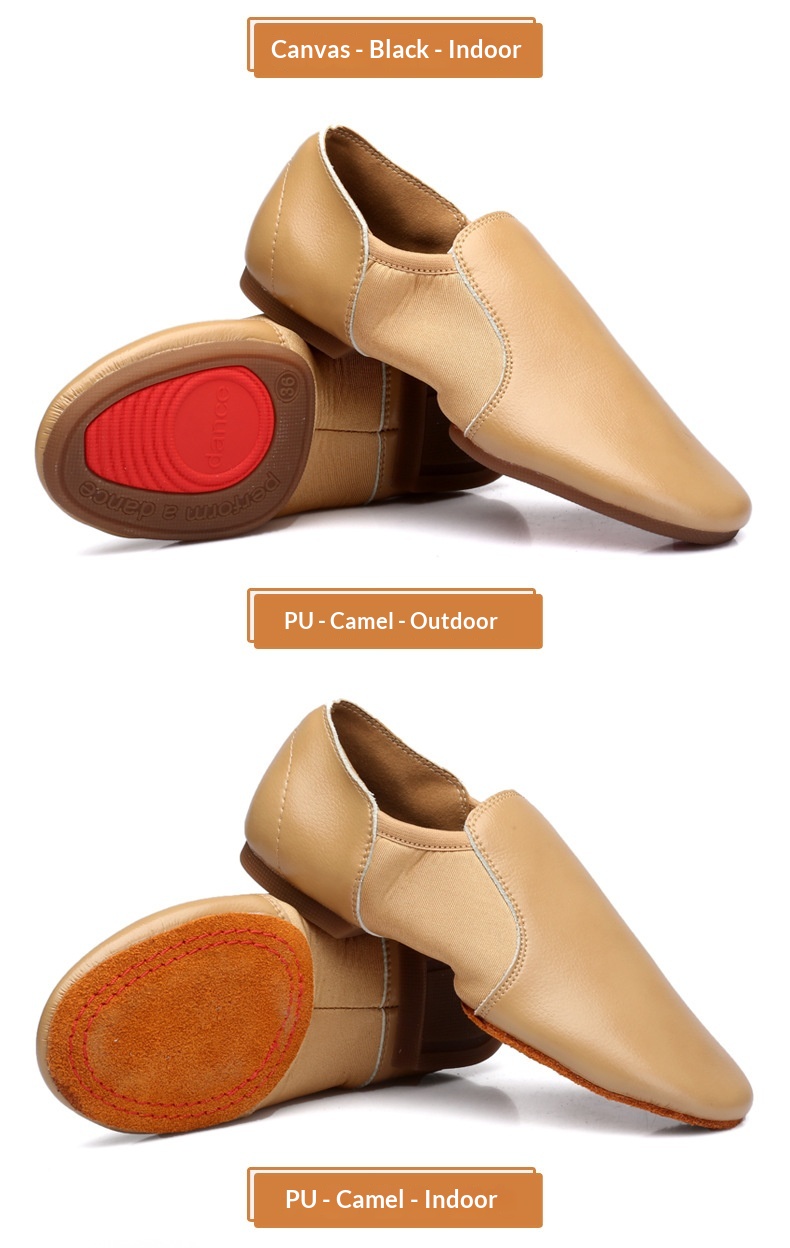 Damen Tanzschuhe Mit Elastischem Stoff Und Weicher Sohle Für Jazz_voghion.com