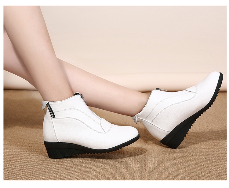 Women's Winter Dance Boots Flat Cold-proof Square Dance Shoes_voghion.com