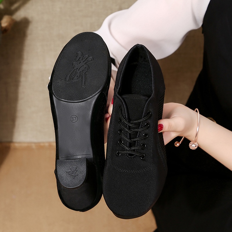 Dansschoenen voor dames, Latijns-Amerikaanse dans voor volwassenen, zachte vierkante matrozenschoenen voor docenten, ballroomdansschoenen met middelhoge hak voor alle seizoenen_voghion.com
