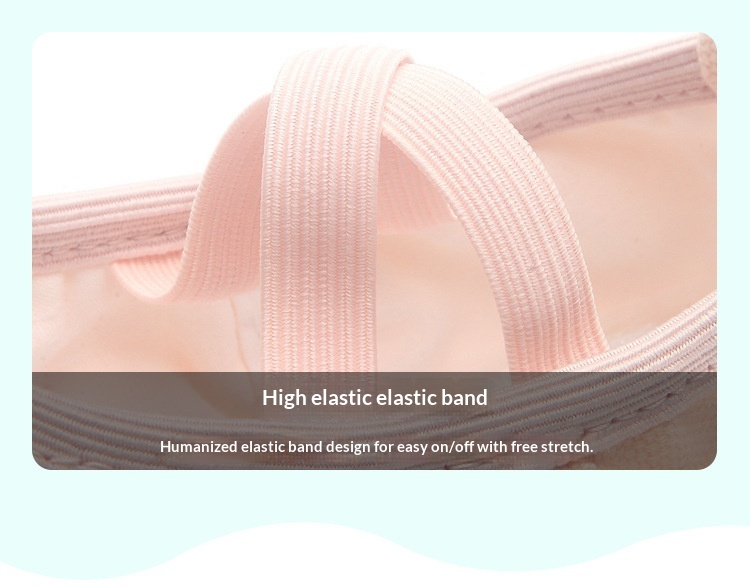 Childrens Dance Shoes Soft Sole Leather Ballet Practice Footwear_voghion.com