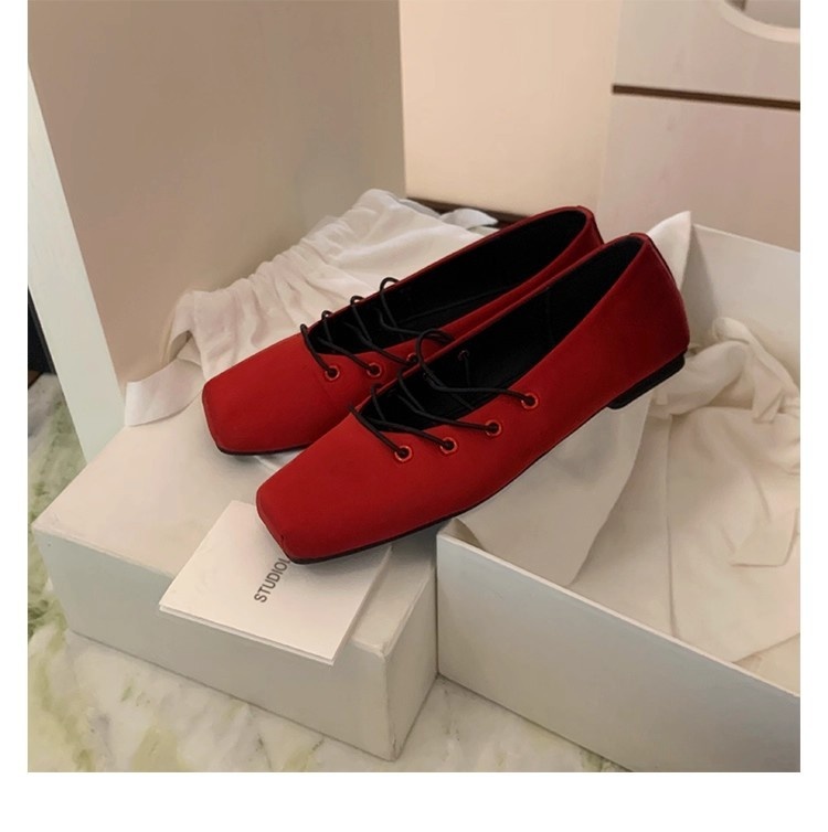 Sapatilhas de dança mary jane retro em cetim para mulheres_voghion.com