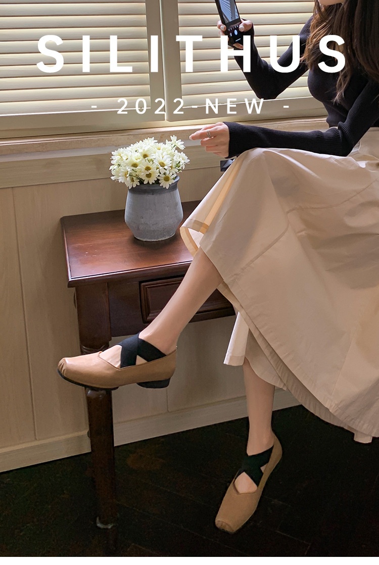 Damskor mary jane dansskor i äkta läder fransk retro stil_voghion.com